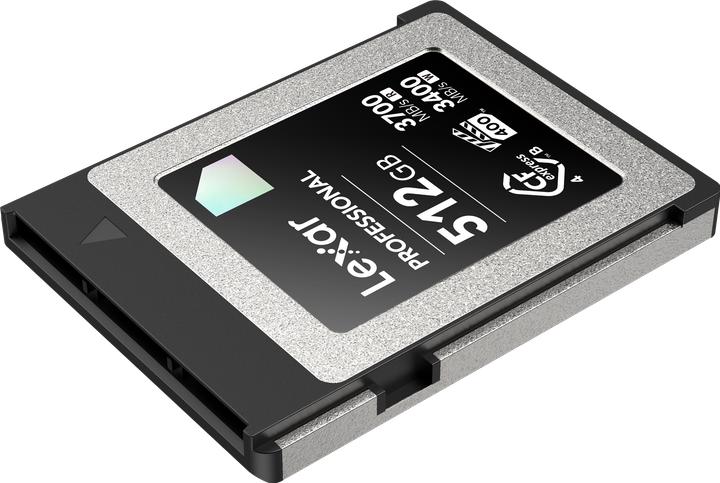 Produktbild Lexar CFexpress PRO 4.0 Type B DIAMOND Series 512GB - R3700/W3400MB/s - VPG400 (512 GB, CFexpress Typ B)