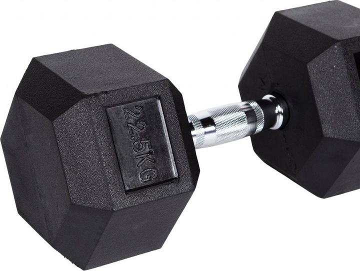 Actual product image Fitcom Hex Dumbbell 22.5 kg (1 x 22.5 kg)
