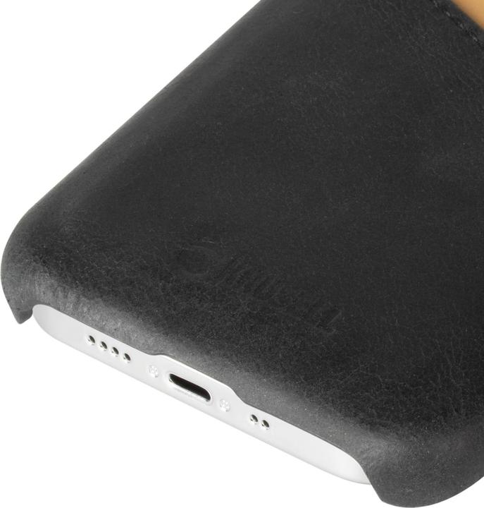 Actual product image Krusell Sunne CardCover Apple iPhone 12 mini vintage black (62155) (Apple iPhone 12 mini)
