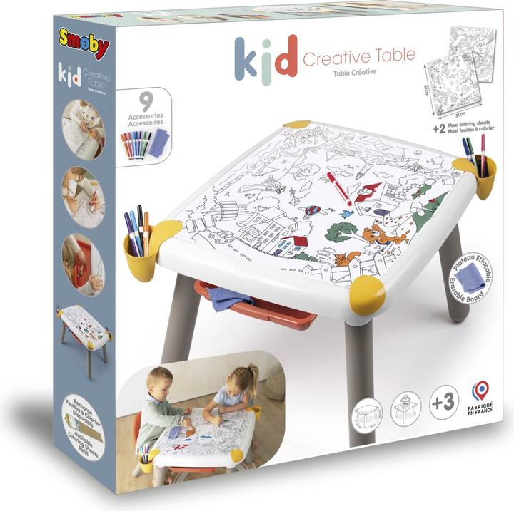 Produktbild Smoby Kid Creative Table (Spanisch)