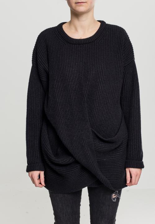 Produktbild Urban Classics Ladies Wrapped Sweater (XS)