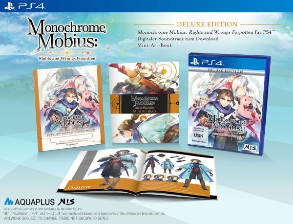 Immagine prodotto NIS Monochrome Mobius: Diritti e torti dimenticati - Edizione Deluxe (PS4, DE)