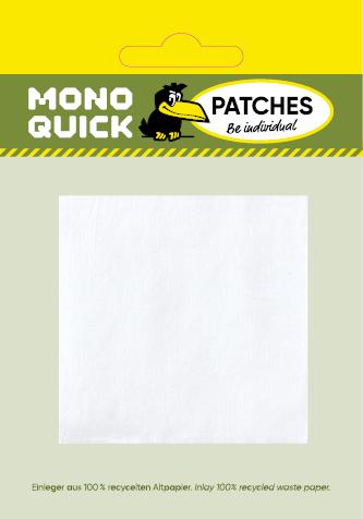 Actual product image Mono Quick Ironing patch "Extra strong" (1 x)