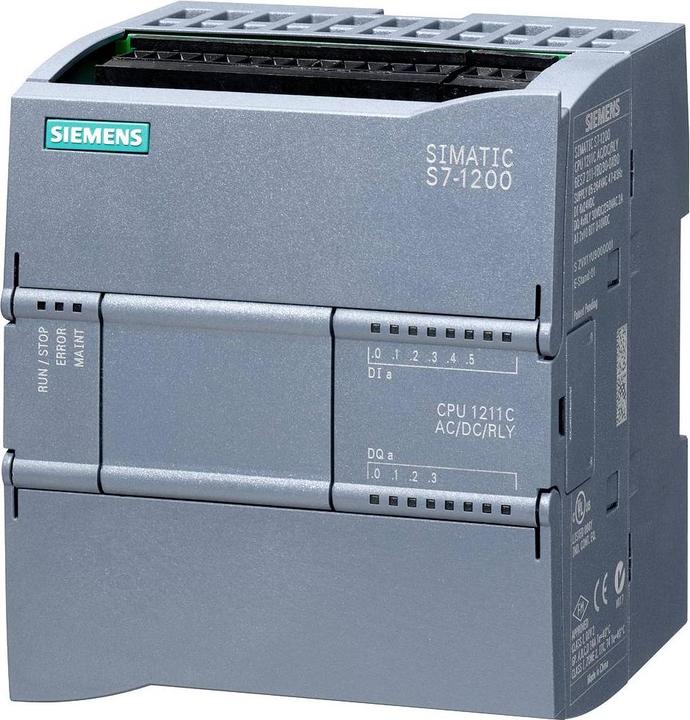 Productafbeelding Siemens SIMATIC S7-1200 CPU 1211C, AC/DC/Relay