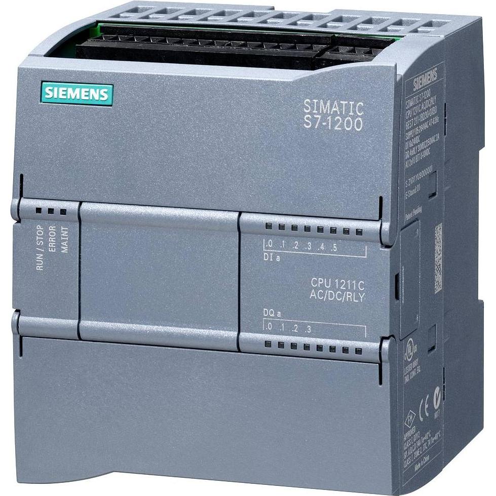 Siemens SIMATIC S7-1200 CPU 1211C, AC/DC/Relay, Relais