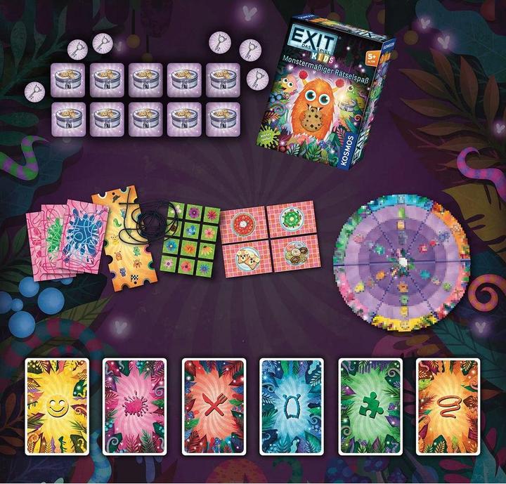 Produktbild Kosmos Exit - Kids: Monstermässiger Rätselspass (Deutsch, 2 - 4 Spieler)