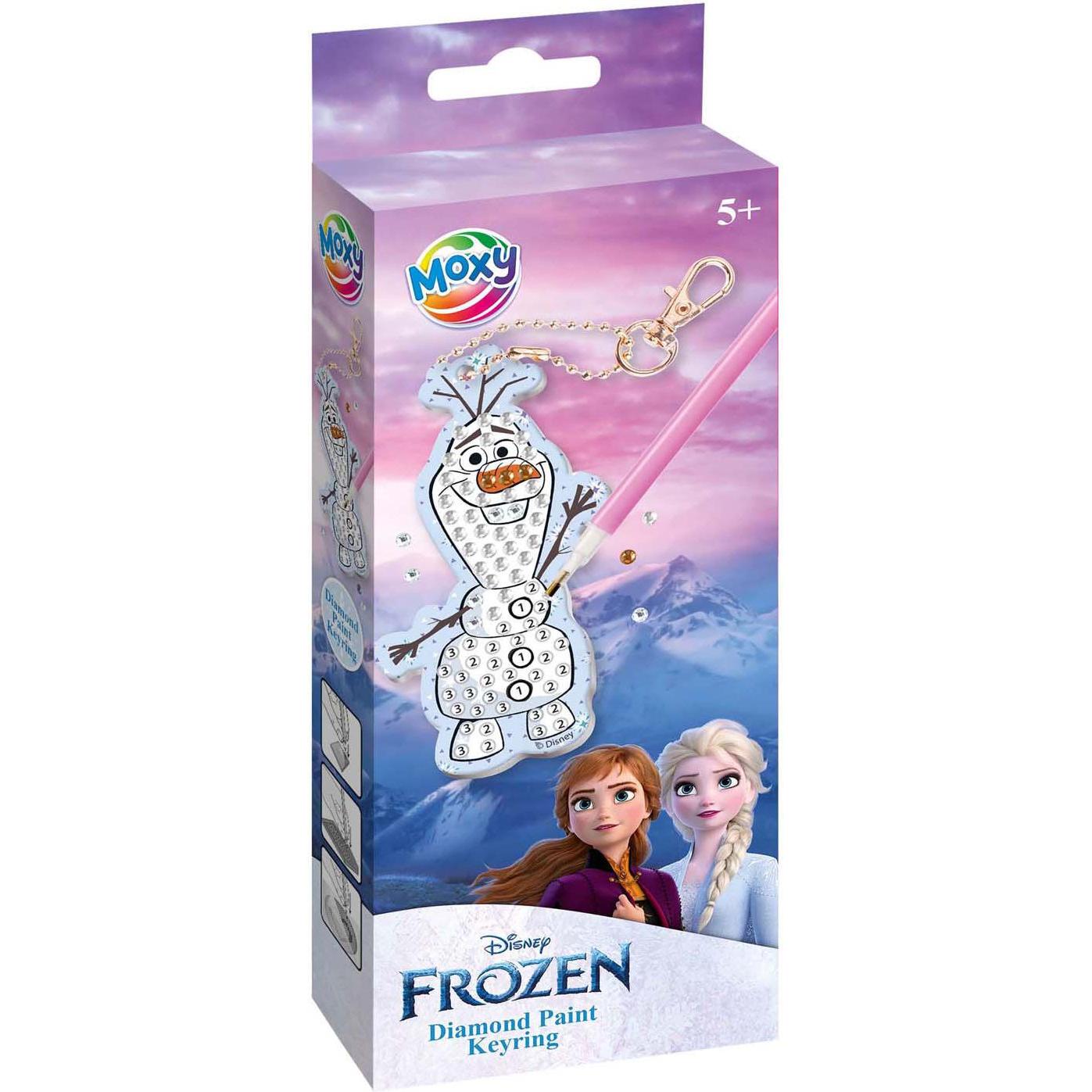 Grafix Machen Sie Ihren eigenen Diamond Painting Schlüsselanhänger Olaf