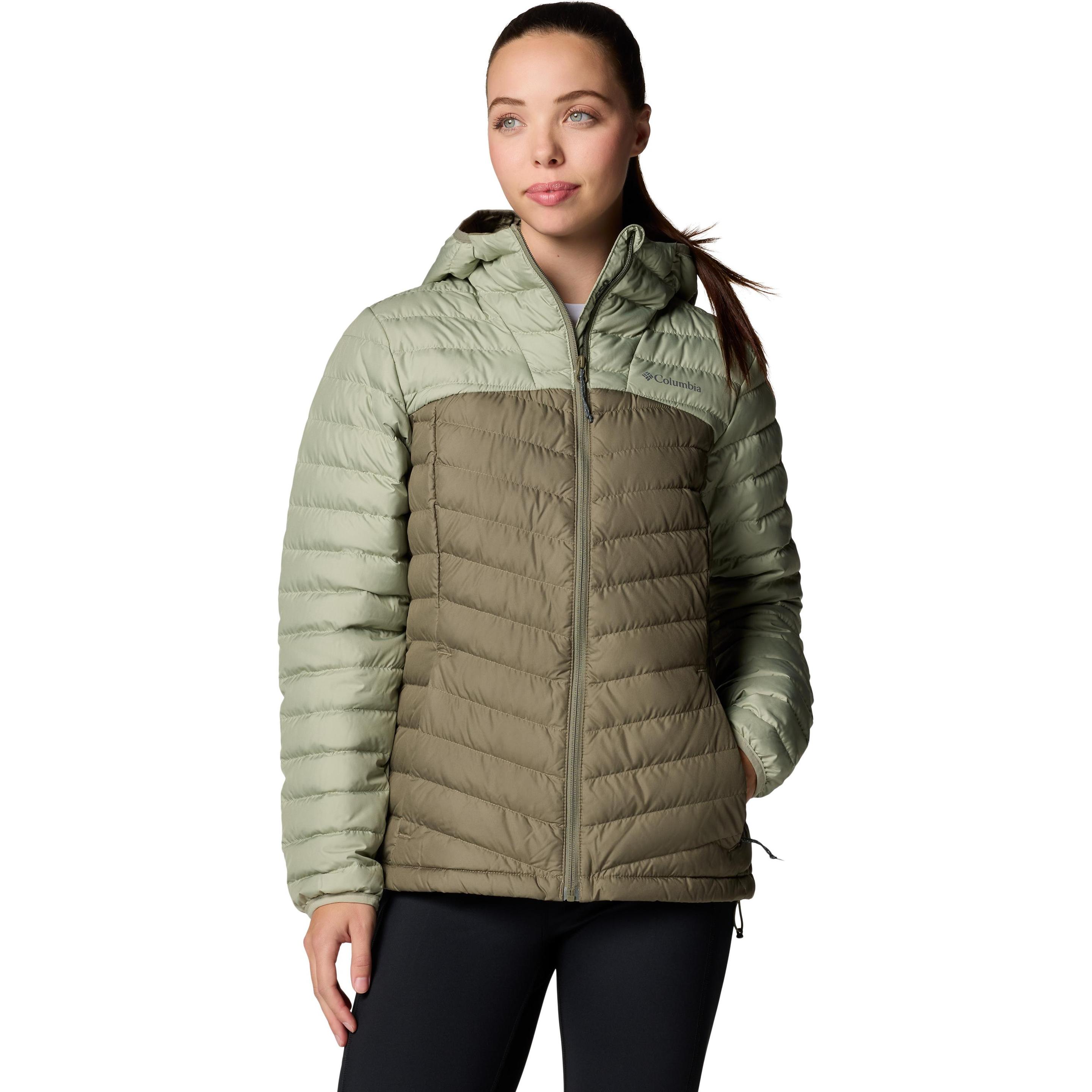 Columbia, Damen, Jacke, Westridge™ Hooded Down Jacket (M), Grün, M