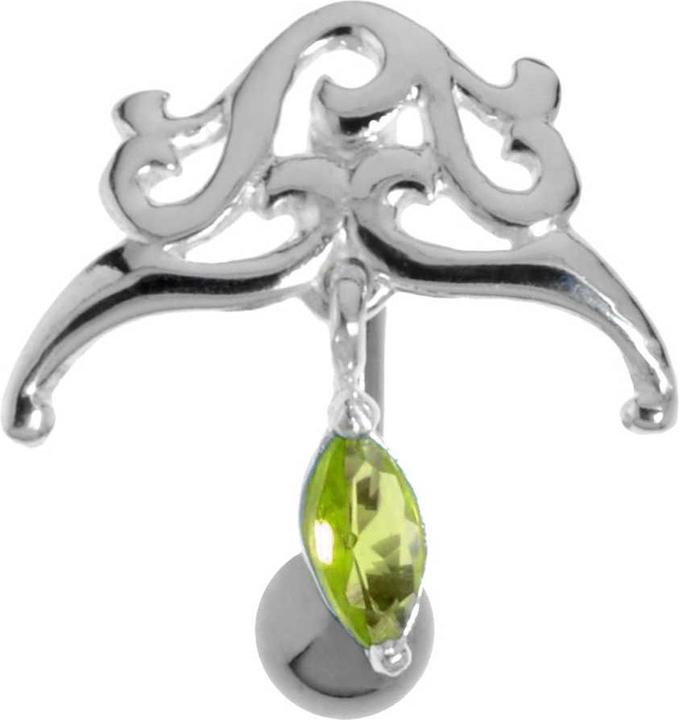 Immagine prodotto Bijouteria Piercing ventre (Acciaio chirurgico 316L, Argento 925, Zirconia)