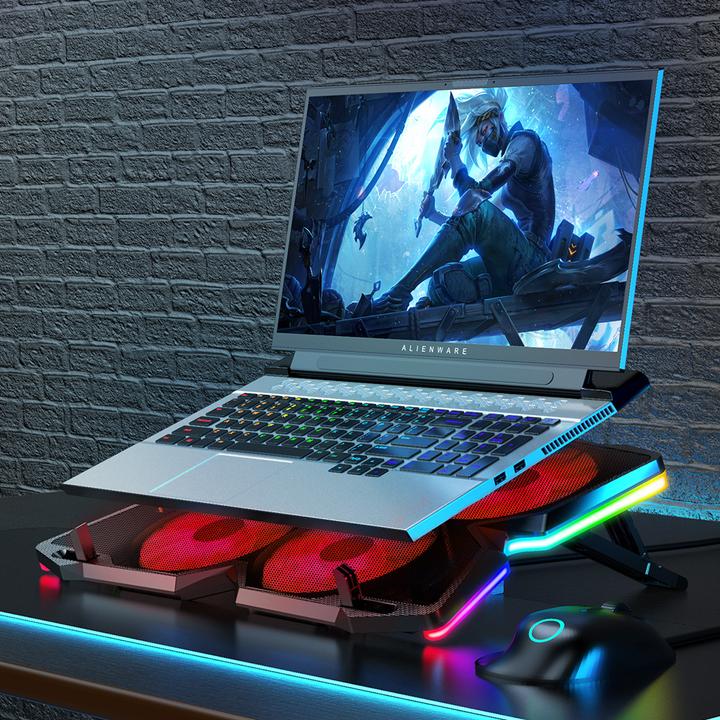 Image du produit Offgridtec Glacière ventilée pour ordinateur portable Support pour ordinateur portable avec port USB K25 PRO