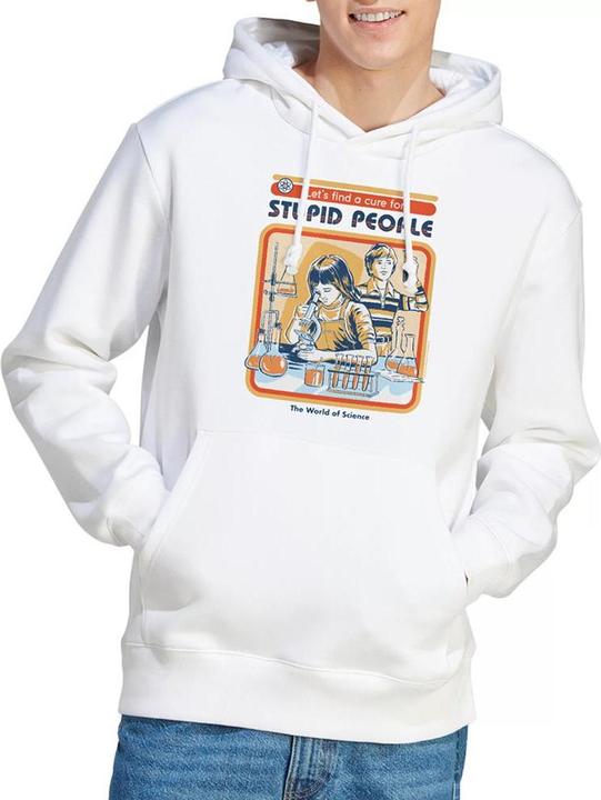 Produktbild Steven Rhodes Let's Find A Cure For Stupid People Kapuzenpullover (L, M, S, XL, XXL)