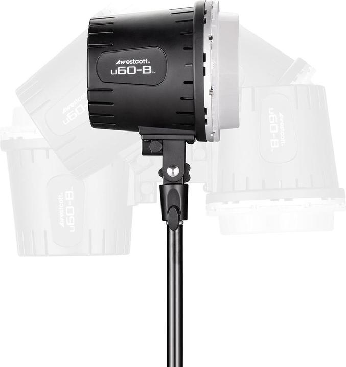 Actual product image Westcott U60 B Bi Colour LED 3 Light Softbox Kit