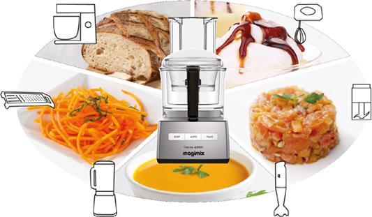 Produktbild Magimix Cuisine Systeme 4200 XL Mat Chroom (950 W)