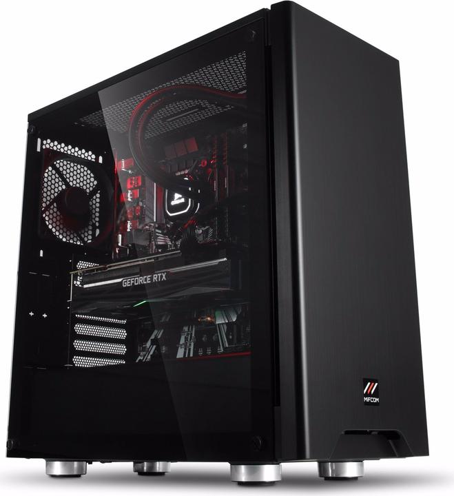 Mifcom Savage RTX2080Ti Core i7 Advanced (Intel Core i7-10700K, 32 GB, 1000 GB, GeForce RTX 2080 Ti)