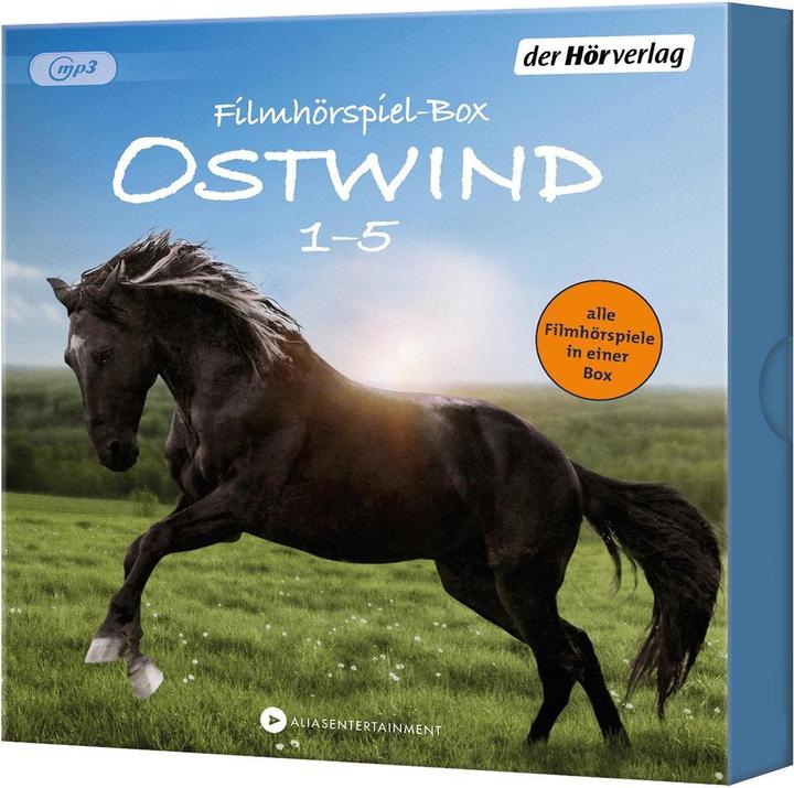 Produktbild Ostwind Filmhörspiel Box 1-5 (Lea Schmidbauer, Stück Werke - Die Kulturfirma, Karin Kaci, Fährhauston, Kristina Magdalena Henn, Deutsch)