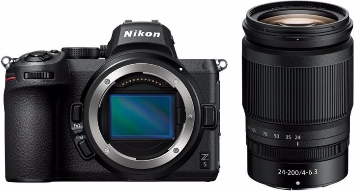 Produktbild Nikon Z5 Kit (24 - 200 mm, 24.30 Mpx, Vollformat)