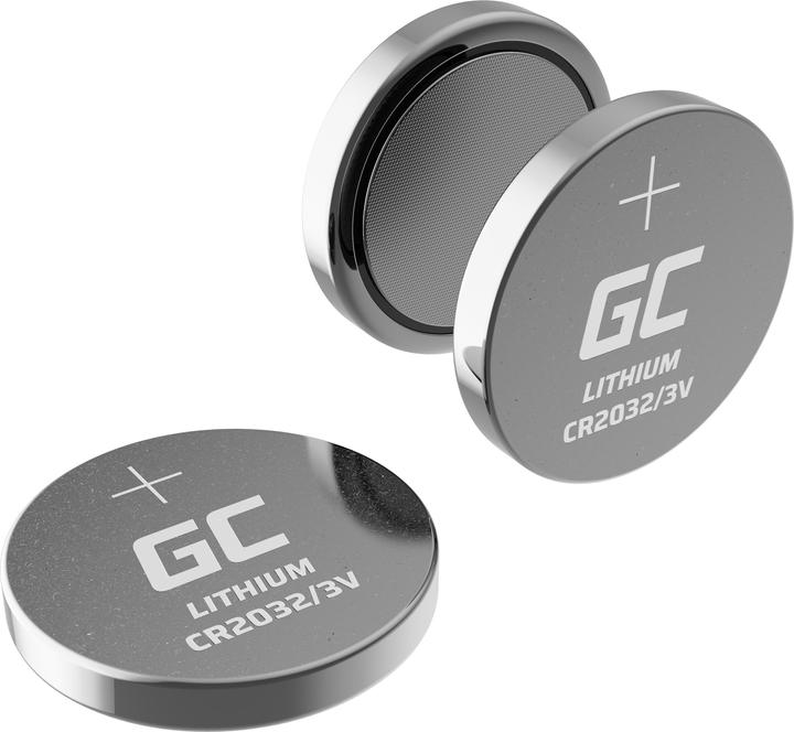 Actual product image GreenCell 5x Lithium CR2032 3V 220mAh Batteries - Battery - CR2032 (5 pcs., CR2032, 220 mAh)