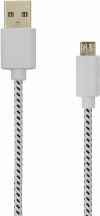 Actual product image Sbox USB-1031W USB->Micro USB 1M white (1 m, USB 2.0)