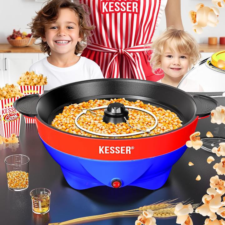 Actual product image Kesser Popcornmaschine mit Antihaftbeschichtung (5,5l)