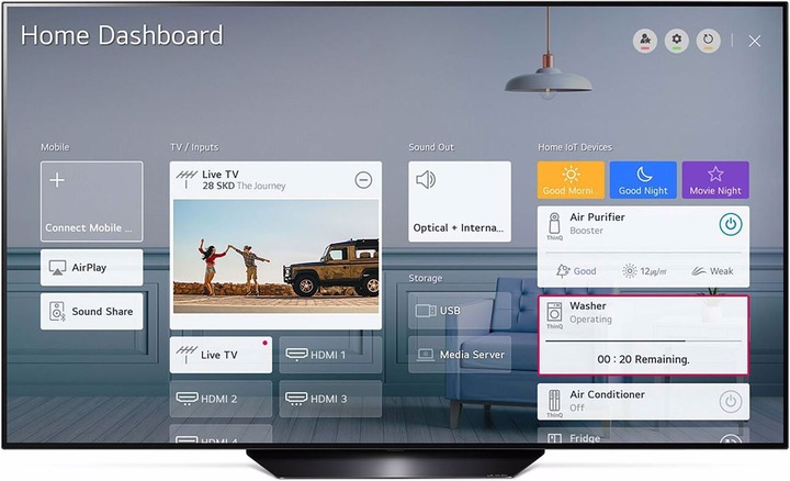 Produktbild LG OLED65BX (65", OLED, 4K, 2020)