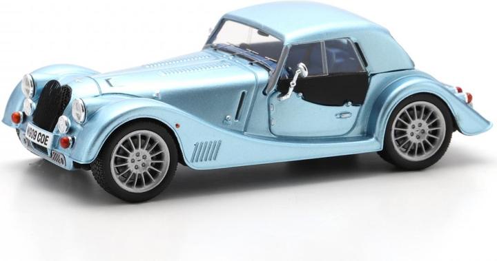 Schuco Morgan Plus six hellblau 1:43