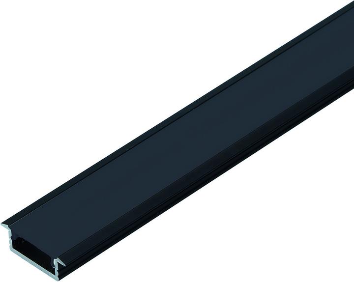 Actual product image Halemeier LED recessed profiles ChannelLine C with light panel