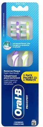 Actual product image Oral-B Pro-Clean Manual Toothbrush Removes Plaque and Fights Bad Breath (Medium)