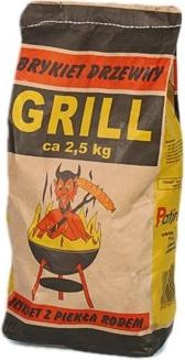 Actual product image Mirand Plus Bialowieski wood briquette 2 kg (PATB) (2 kg)