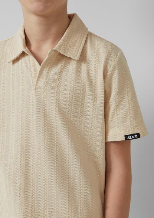 Actual product image S.Oliver T-Shirt Poloshirt mit Strukturmuster (134, 140)