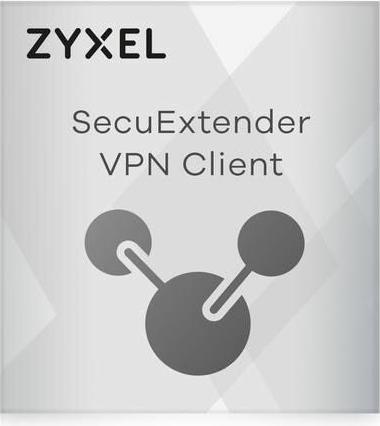 Actual product image Zyxel SecuExtender, IPSec VPN WINDOWS Client 1 License (10 Devices, 36 months)