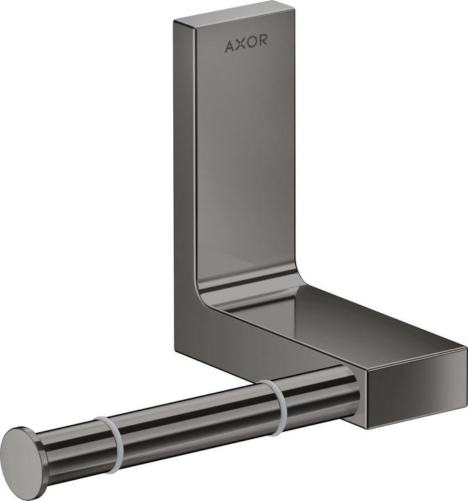 hansgrohe AXOR Universal Rectangular toilet roll holder, metal, single, 42656