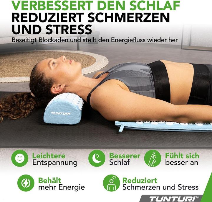 Produktbild Tunturi Akupressur Matte und  Kissen