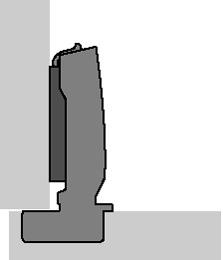 Produktbild Hettich Topfbänder Sensys 8645, Eck-, Mittel- und inliegendes Band