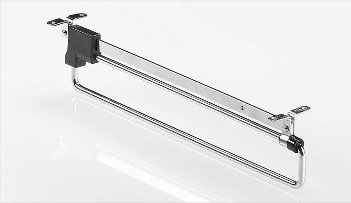 Produktbild Hettich Garderobenhalter Ausführung ausziehbar Stahl vernickelt (50 Stk.)