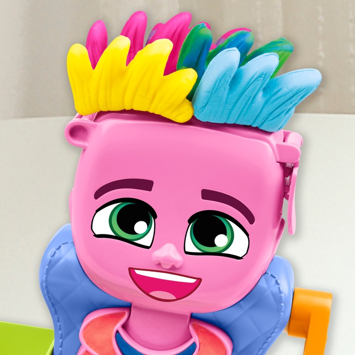 Actual product image Play-Doh Hair Styling Salon Wild Hairdresser