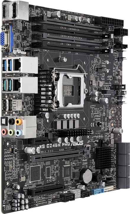 Produktbild ASUS C246M PRO (LGA 1151, Intel C246, mATX)