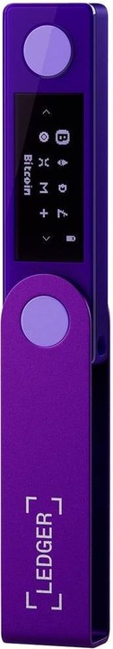 Produktbild Ledger DUPLIKAT Nano X Krypto-Hardware-Geldbörse Purple Amethyst (Bitcoin, Litecoin, Ether)