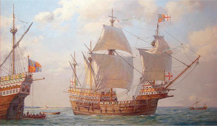 Actual product image Airfix Mary Rose 1:400 kit