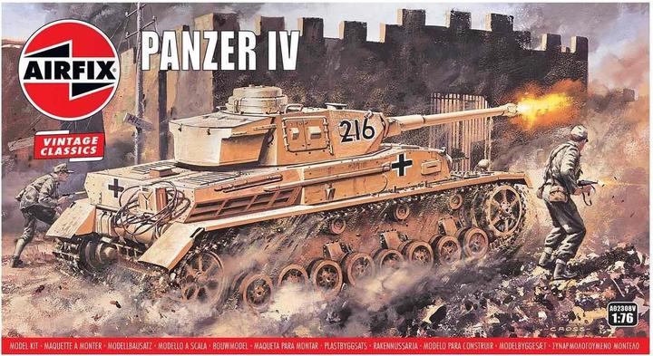 Actual product image Airfix Kit tank IV F1/F2 1:76