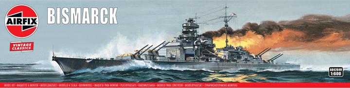Produktbild Airfix Bausatz Bismarck 1:600