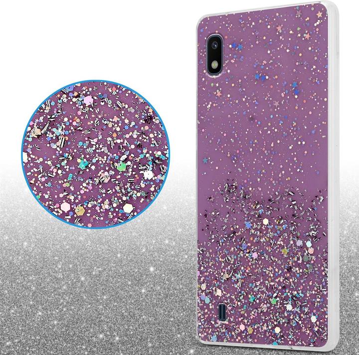 Immagine prodotto Cadorabo Copertura in TPU scintillante (HTC One M10, Samsung Galaxy A10)
