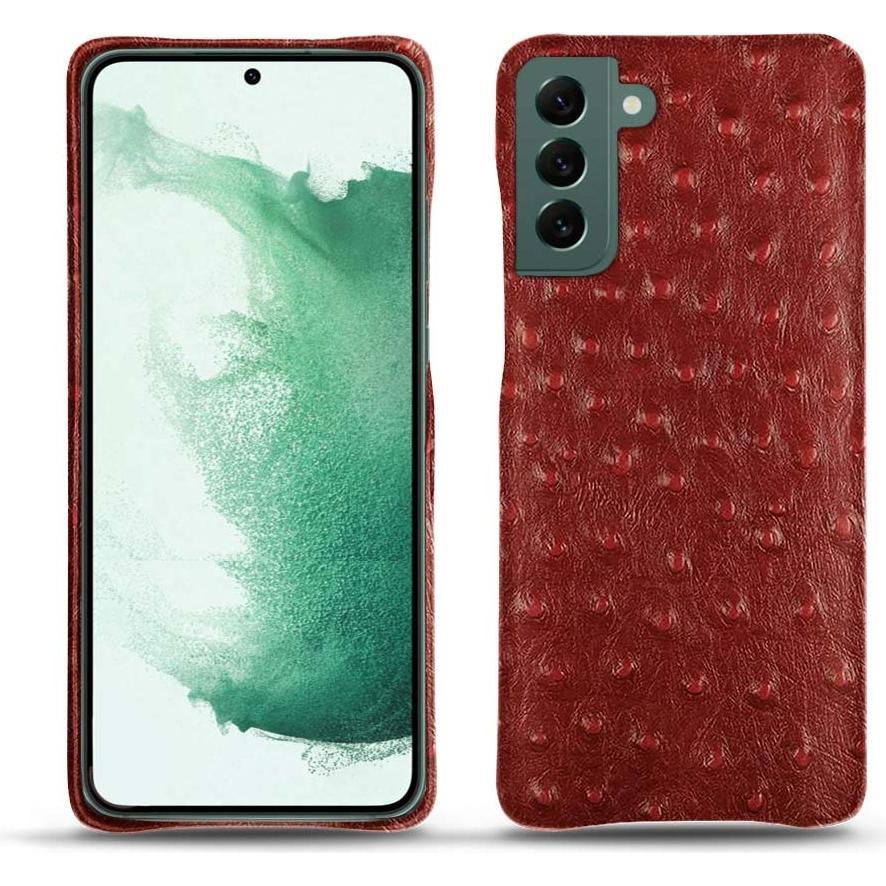 Noreve Lederschutzhülle (Samsung Galaxy S22+ 5G), Smartphone Hülle, Rot
