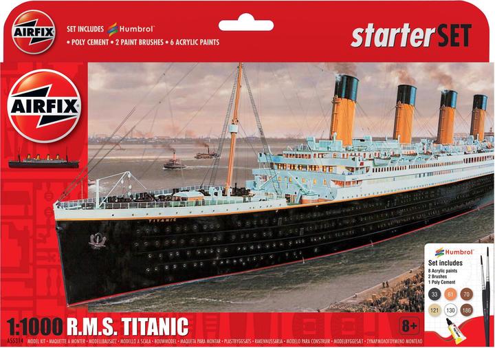 Actual product image Airfix Kit RMS Titanic 1:1000