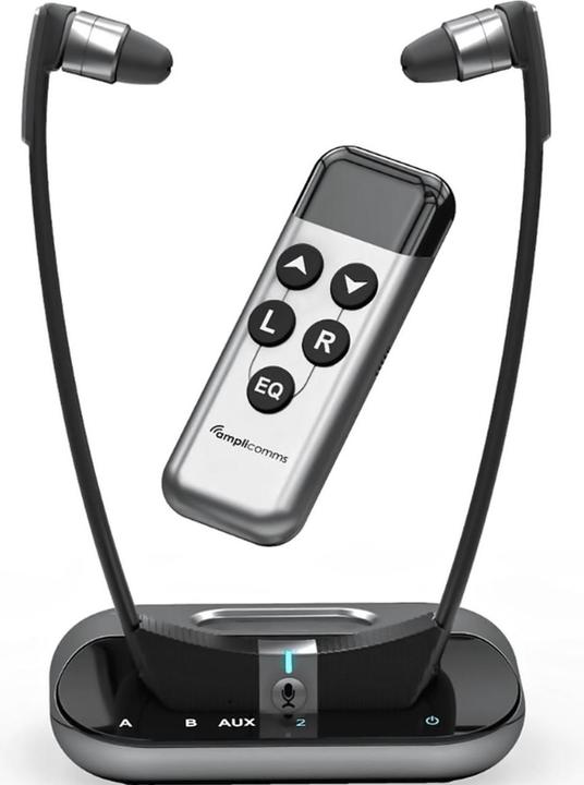 Immagine prodotto amplicom Amplicomms TV3500 (Nessuna cancellazione del rumore, 6 h, Senza fili)