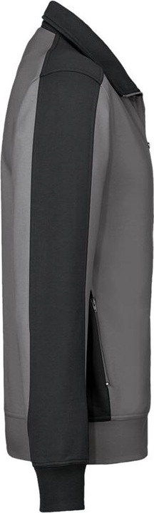 Image du produit Hakro Veste de sweat Contrast Perf titane/anthracite Gr.3XL (3XL)