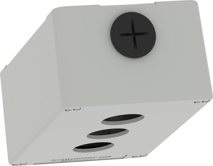 Produktbild Schneider Electric XAPD2203 Leergehäuse XAP Metall grau für 3x22mm - CSA (Gehäuse)