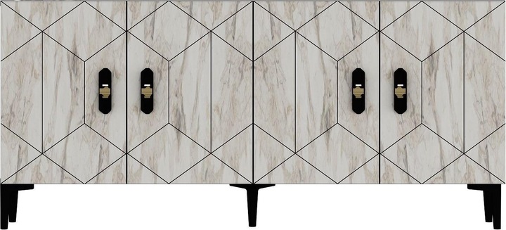 Actual product image Kalune Design Cross Console (150 x 75 x 35 cm)