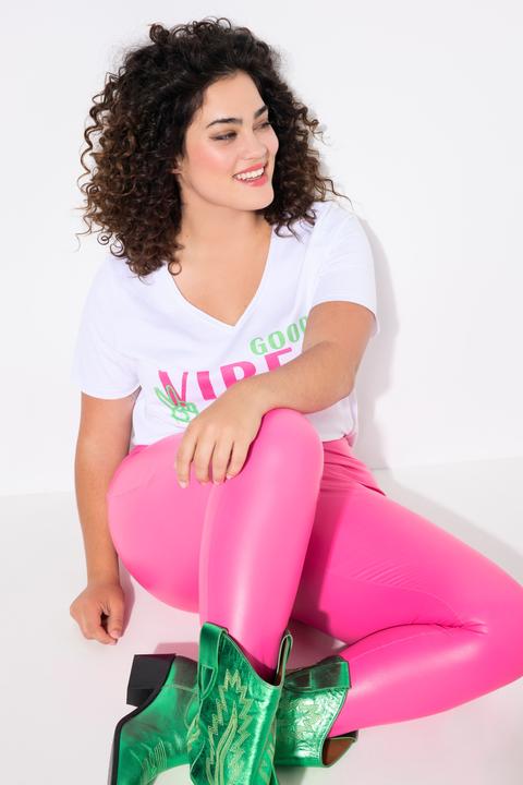 Produktbild Angel of Style Leggings, Skinny Fit, Lederoptik (48)