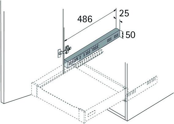 Produktbild Werkstarck Distanzleiste für Unterflurführungen (1 Stk.)