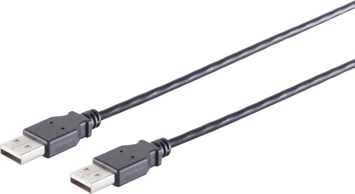 Immagine prodotto Shiverpeaks S/CONN massima connettività Cavo USB High Speed 2.0, spina A/A, USB 2.0, nero, 3,0m (3 m, USB 2.0)